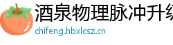 酒泉物理脉冲升级水压脉冲